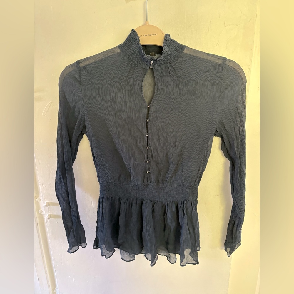 SABA real silk blouse